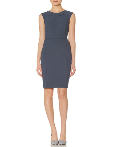 Collection Piped Sheath Dress